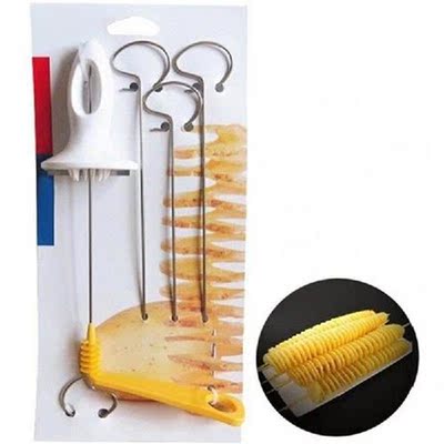 Practical Potato Spiral Cutter Cucumber Slicer Kitchen