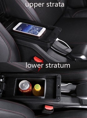 For Peugeot 2008 Armrest box Retrofit parts Interior details