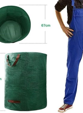 Outdoor Falling Leaves Collection Bags Waterproof PE Leaf St