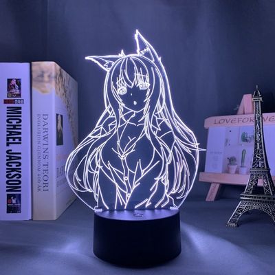 Nekopara Led Night Light For Bedroom Decor Gift Nightlight A