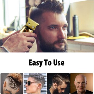 Hair Clipper Electric Razor Men Steel Head Shaver Hair Trimm
