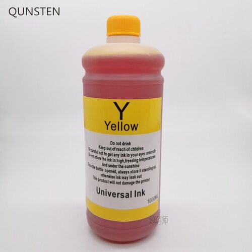 1000ML 1KG Liter Black C M Y Refill Dye Based Ink Kit Replac
