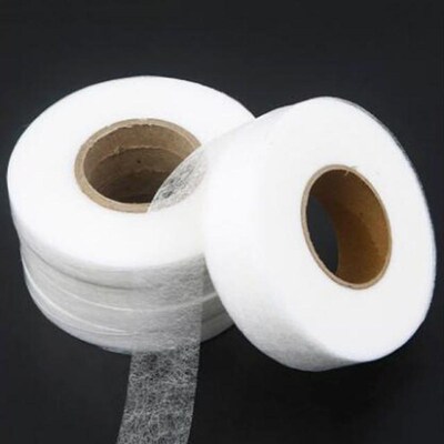 1 Roll 10mm 20mm 30mm White Iron On Hemming Tapes Wonder Web