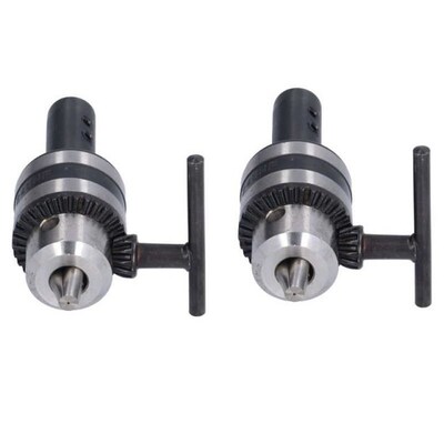 Chucks Wrench 2 Sets 1?10mm Clamping Drill Chuck for Air Imp