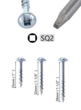 402Pcs Woodworking Self-Tapping Screws Accessories with 9.5m