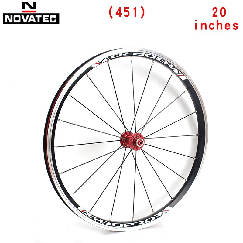 Novatec 20 inch 406 folding bicycle wheelset 451 Aluminum al