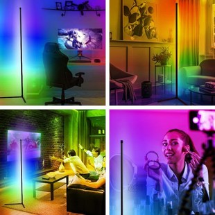 Modern Corner Floor Lamp Floor Lamps Living Room Indoor RGB