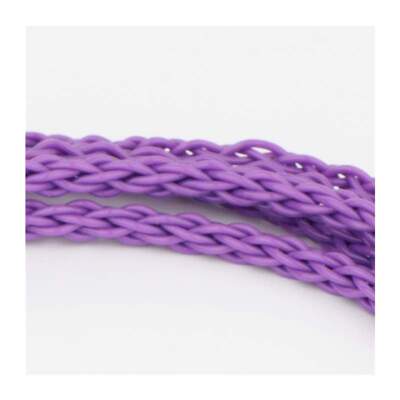 Preffair 319AG XLR 4POLES male 8 Core Transparent Silver Pla