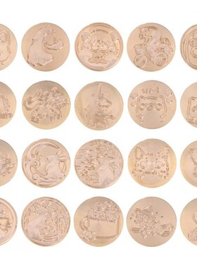 Retro Wax Seal Stamp Replace Copper Head Envelope DIY Sealin