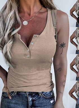 2022 thread button vest coat of cultivate one's mora