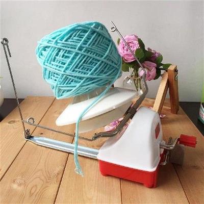 Large Metal Yarn Fiber String Ball Wool Winder Holder For