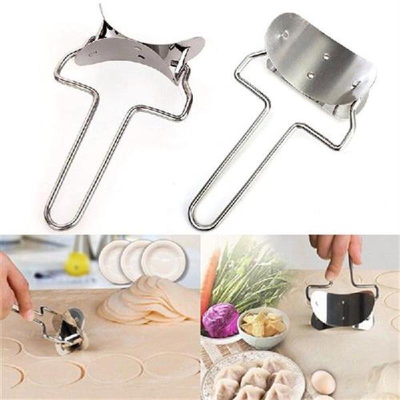 Stainless Steel Dumpling Tool Jiaozi Pierogi Mold Dumpling