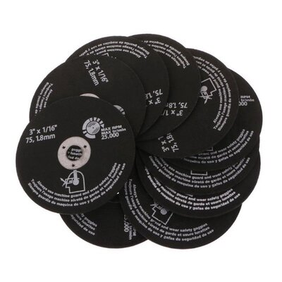 15Pcs 3inch 75mm Cut Off Wheel Resin Cutting Disc Fiber Circ