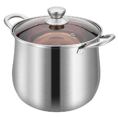 Cooking pot household induction cooker Stainless steel soup