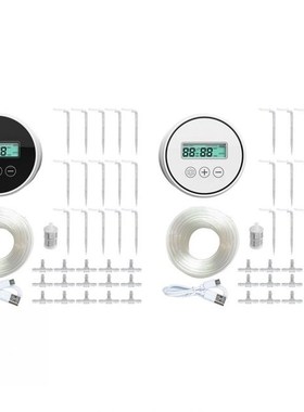 10m 15 Set Automatic Timer Droppers Watering Intelligent Pot