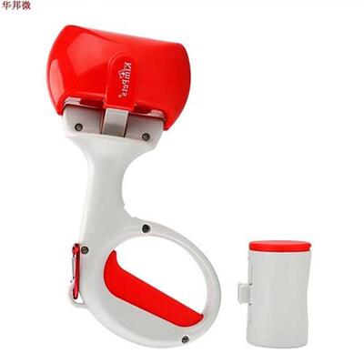 Outdoor Waste Cleaning Tools with 1 Roll Poop Bags Pick Up H