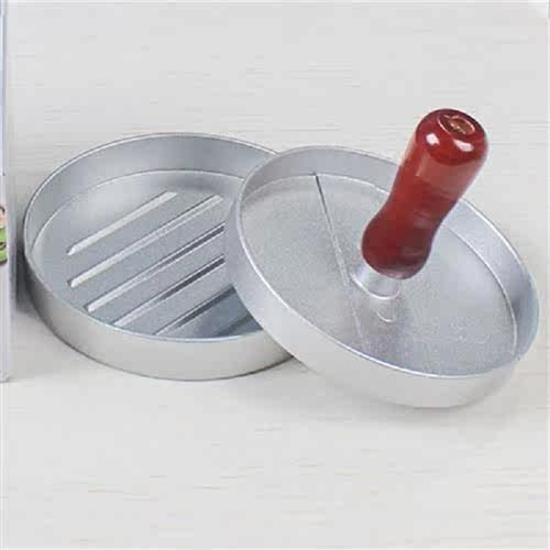 Round Shape Hamburger Press Aluminum Alloy Stuffed Burger