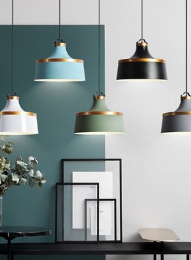 Single-head Nordic Chandelier Postmodern Danish Style Restau