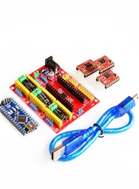 3DV4 CNC Shield V4   Nano 3.0   3pcs A4988 Reprap Stepper Dr