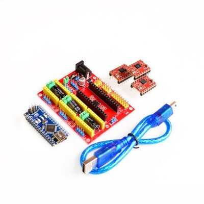 3DV4 CNC Shield V4   Nano 3.0   3pcs A4988 Reprap Stepper Dr