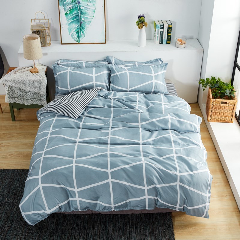 Bedding Set 4Pcs/Set 21Style Bed Sheet Pillowcase  Duvet Cov