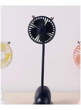 MINI Clip USB Desk Fan Battery Operated Personal Small Deskt