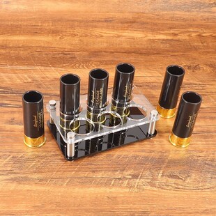 Shotgun Shell 12 Gauge Shot Glass and Acrylic Shot Glasses S