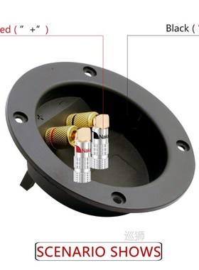 8PCS ight Angle Nakamichi Banana Connecto 4mm Banana Plugs