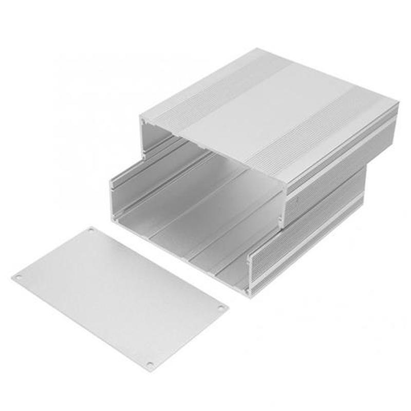 Frosted Silver Extruded Aluminum Enclosure waterproof PCB In