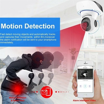 720P HD Home 360 Video Camera Security Camera WiFi Wireless