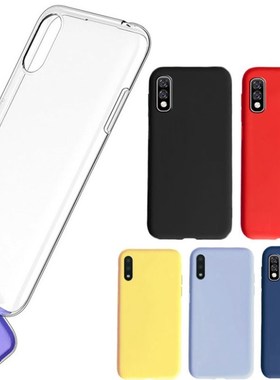 Silicone cover for Samsung galaxy A01 core case transparent