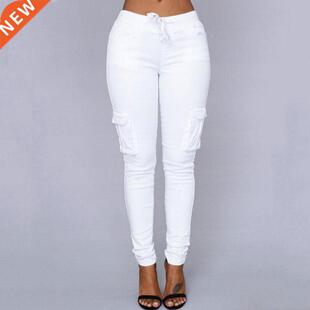 2022 Large Size White Pants Joggers Women Oversized High Wai