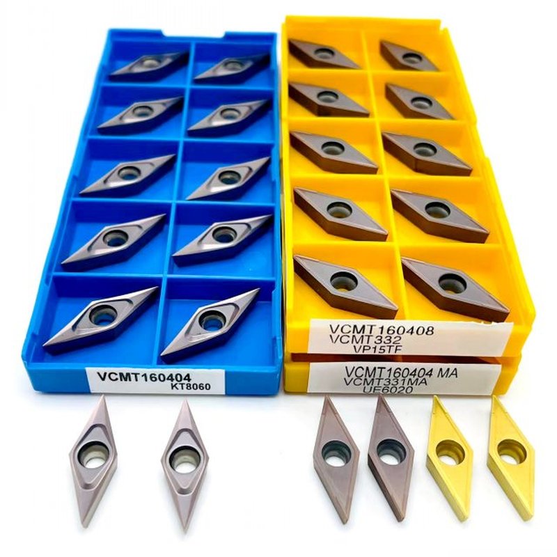 10PCS carbide insert VCMT160404 VCMT160408 MA VP15TF UE6020