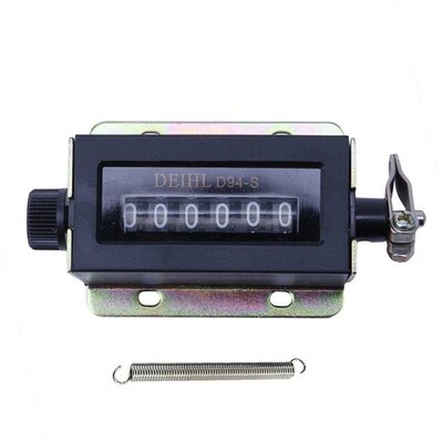 0-999999 6 Digit D94-S Resettable Mechanical Pulling Count C