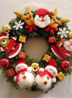 Great Artificial Wreath Eco-friendly Enhance Atmosphere