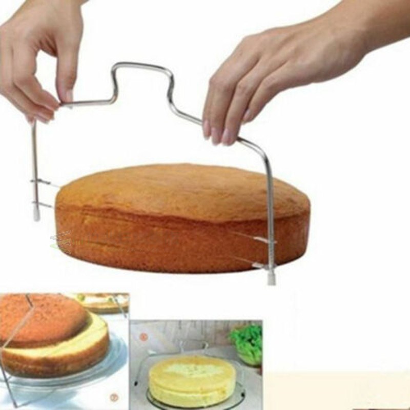 Wire Slicer Cake Cutter Bread Cutting Leveller Decorating Di