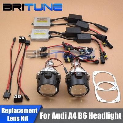 Car Lenses Replace For Audi A4 B6 8E 2001-2004 Xenon Halogen