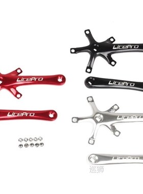 Litepro Bicycle Crankset Integrated Single Chainwheel Crank