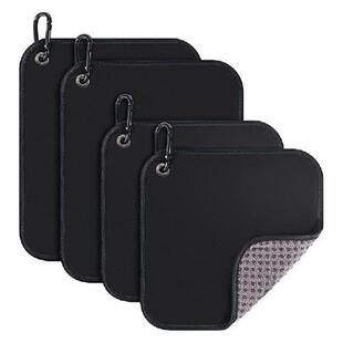 Hot 4 Pieces Microfiber Bowling Towel Bowling Ball Towel