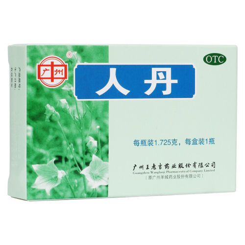 【广州】人丹1.725g*1瓶/盒