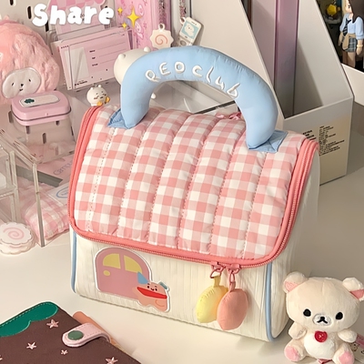 化妆包小房子大容量收纳