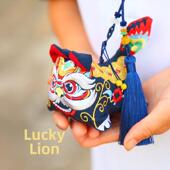 端午节吉祥龙成品香包老虎和平护身符香包手工刺绣制作娃娃钱包汽