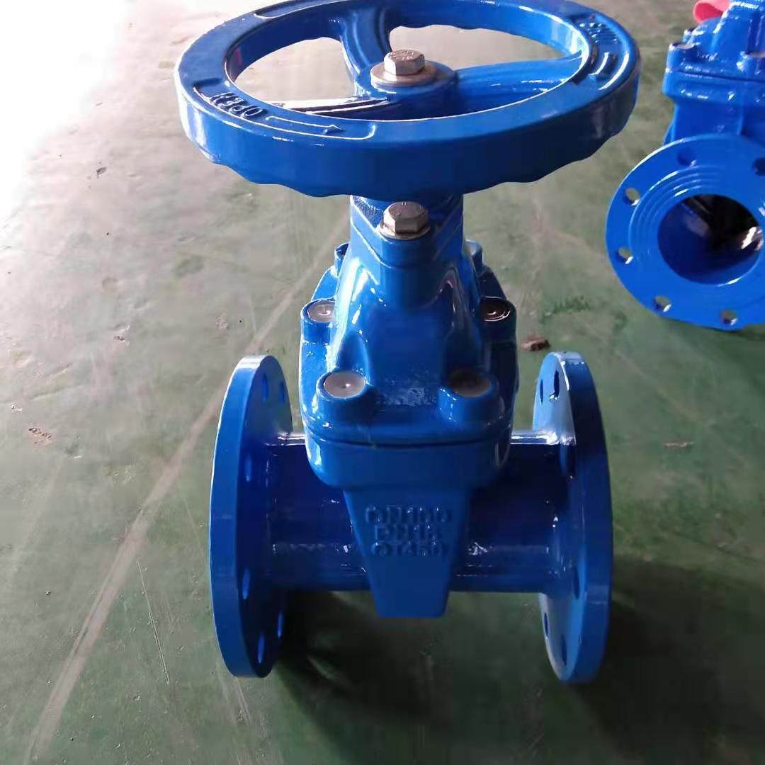 给排水管道开关 手动铸铁闸阀 中体暗消防明农田管道自来水阀门