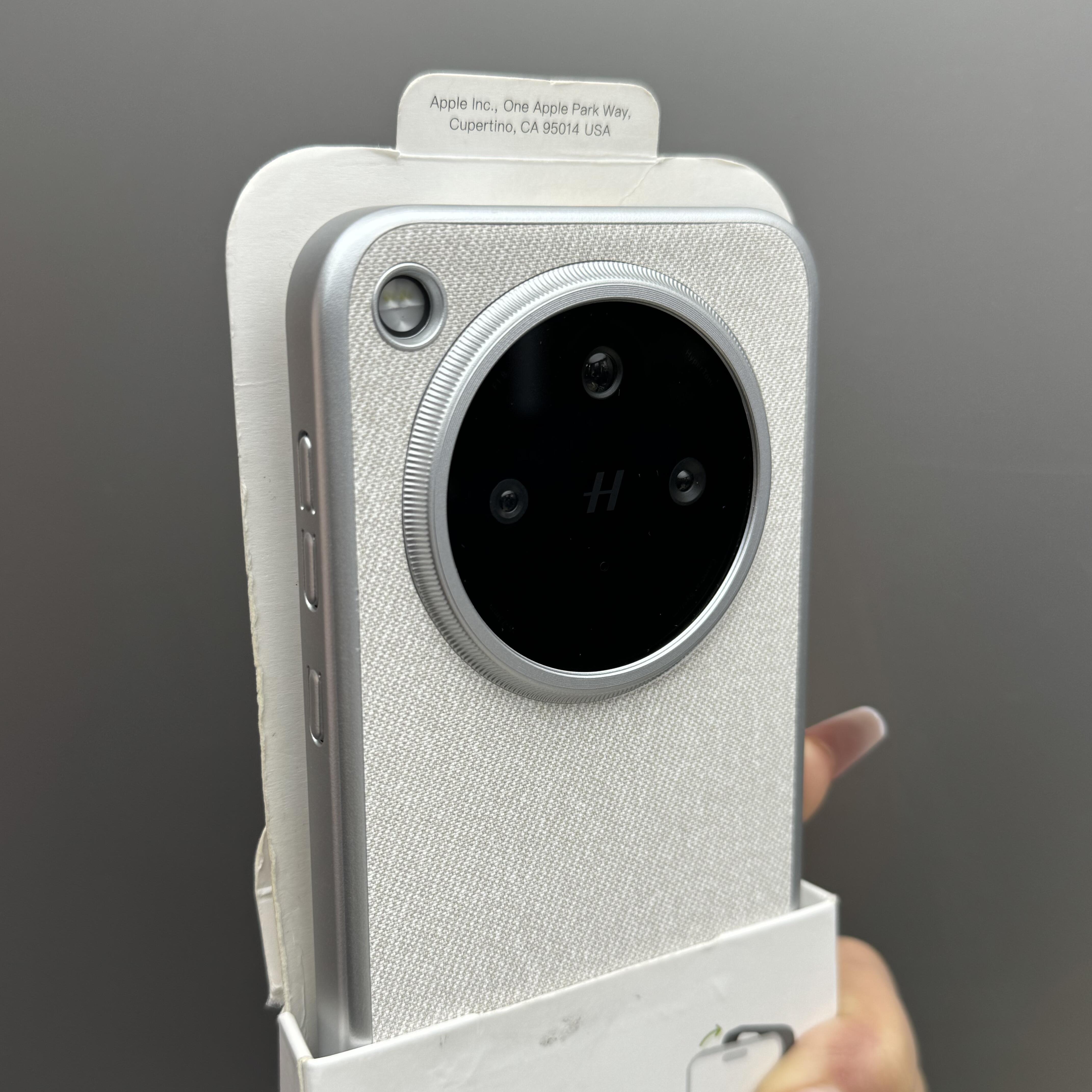 时尚毛麻双拼亚麻白布面适用oppofindx8pro手机壳FindX8S+简约Ultra半包防摔套内置磁吸充电大孔镜头电镀哑光