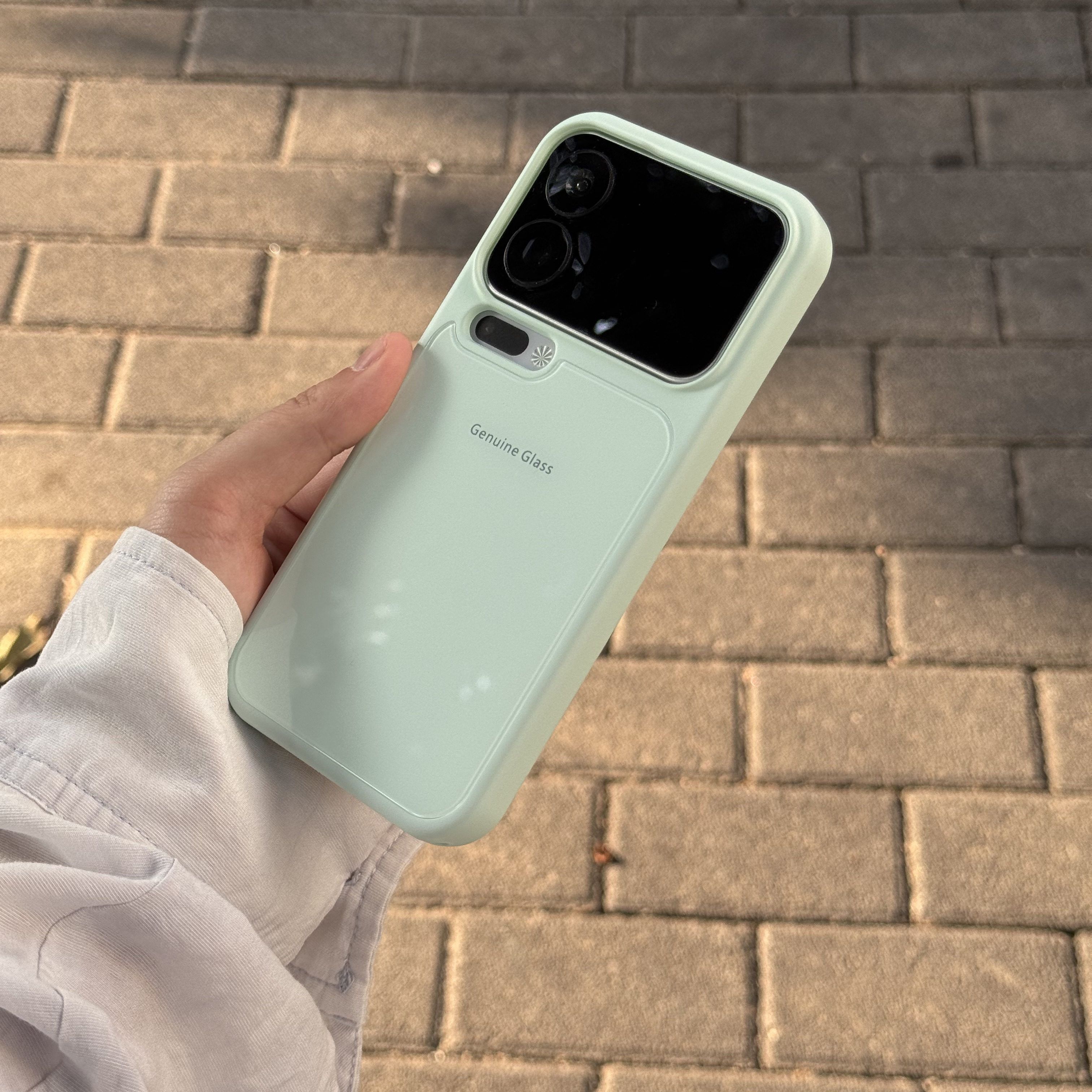 冰淇淋奶绿色适用小米17promax手机壳玻璃秒变Xiaomi17Pro马卡龙高颜值新款保护套大孔纯色全包硬壳高级男女