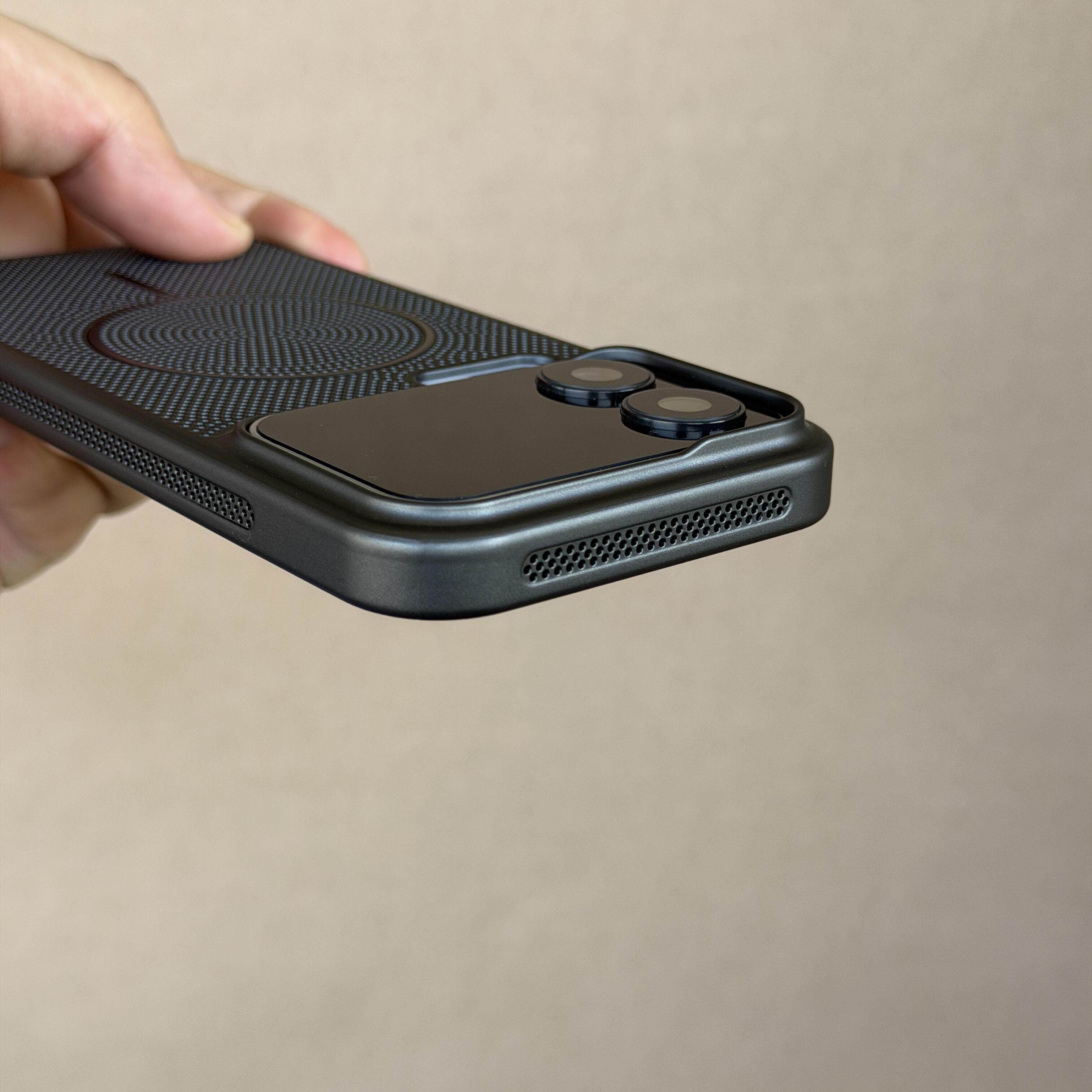 黑武士！高级网孔散热细圈磁吸适用小米17promax手机壳Xiaomi17/15电镀哑光15Pro全包超薄男女款14pro硬壳潮