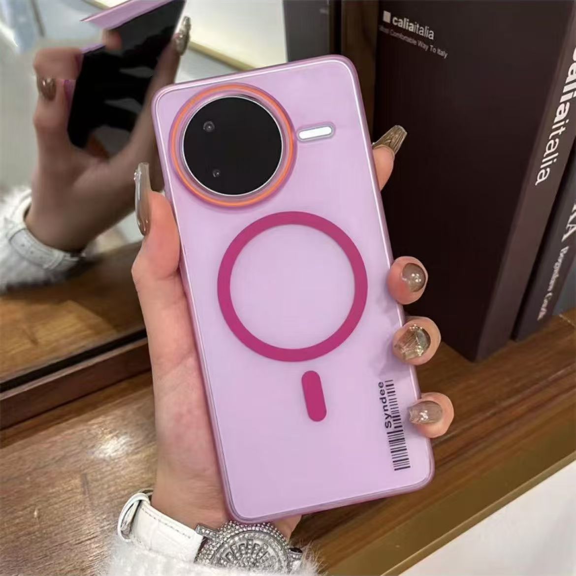 适用红米K80PC简约保护壳