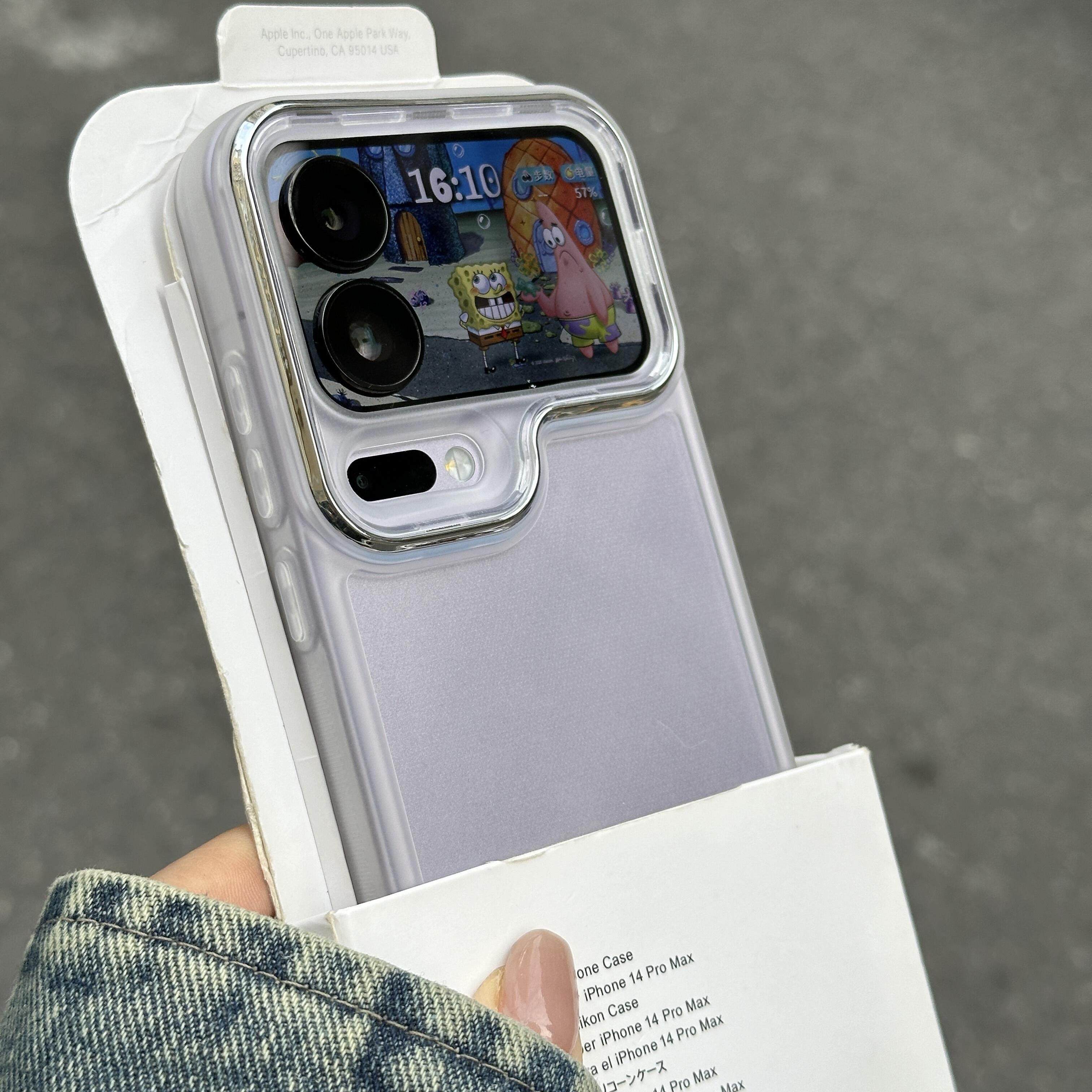 清透高级感蓝色适用小米17Promax手机壳15spro简约情侣透明款15Ultra自带镜头膜全包14pro软硅胶13防摔保护套