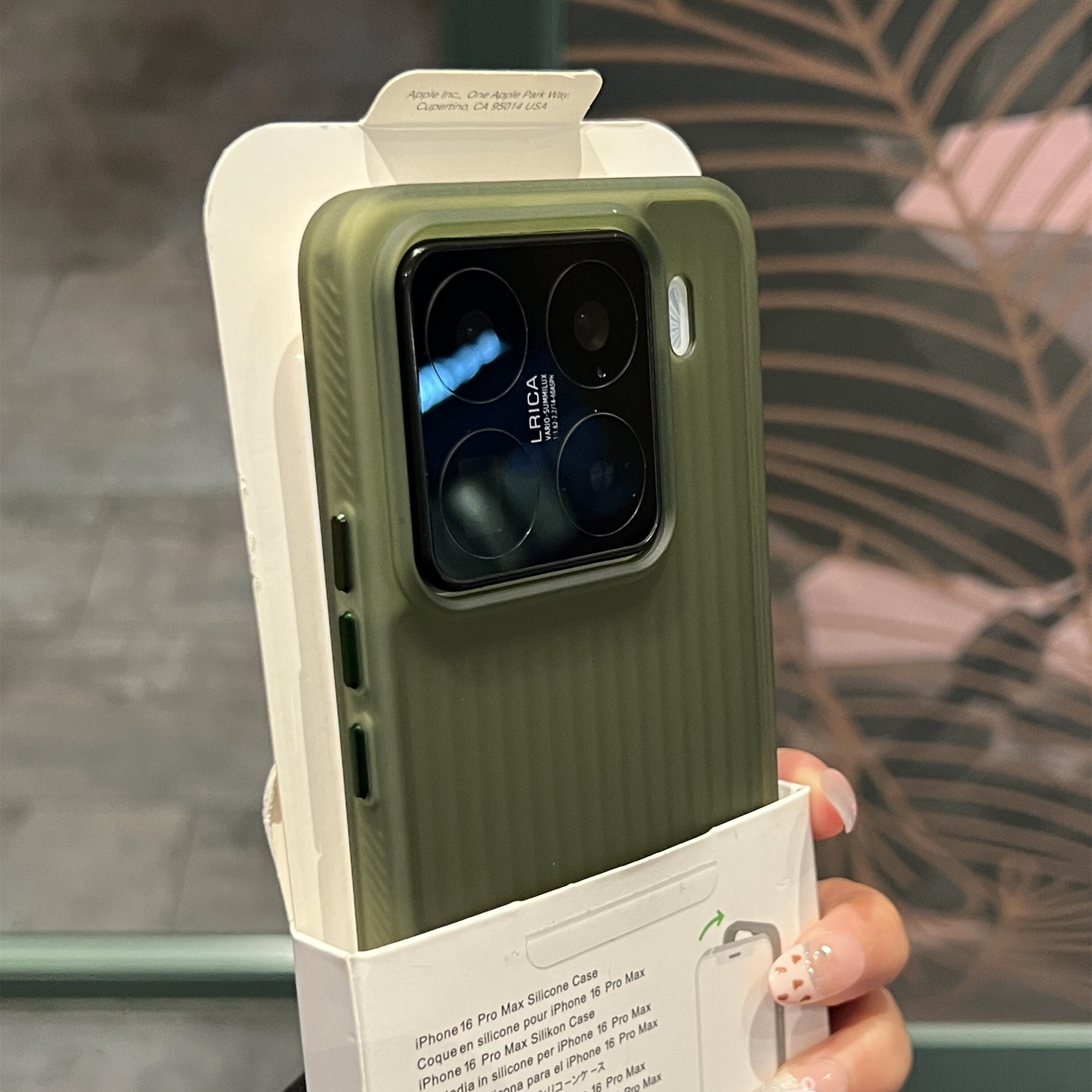 个性透绿色简约瓦楞二合一适用小米15Pro手机壳Xiaomi17MAX全包男款14pro全包软边防摔13立体行李箱纹保护套