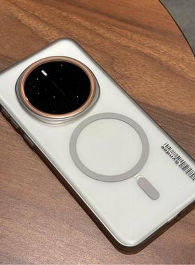 潮款透灰色超薄柔砂500适用荣耀magic7手机壳Magic8Pro创意400条码磁吸300ultra肤感200半透明保护套100大孔9